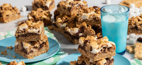 Oatmeal S’mores Bars