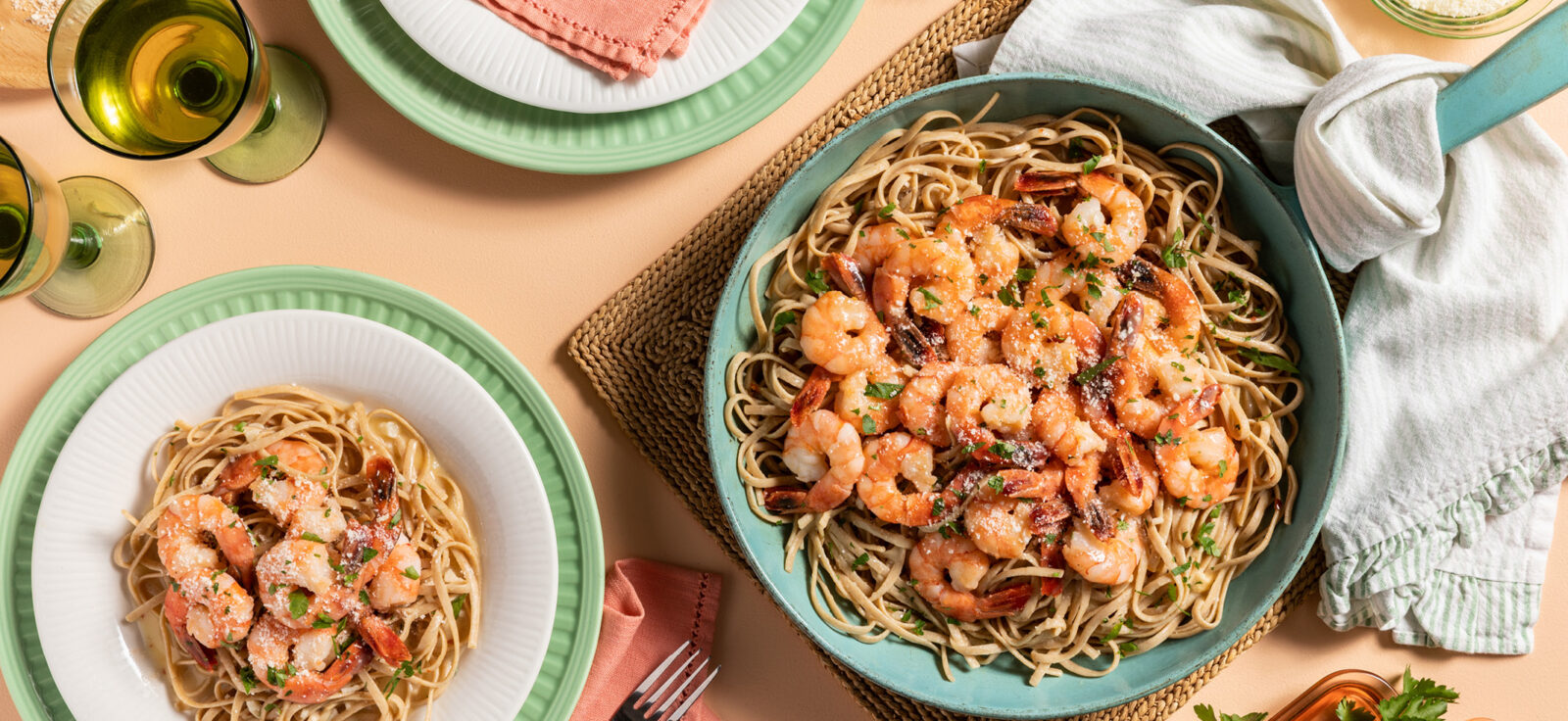 Skinny Shrimp Scampi