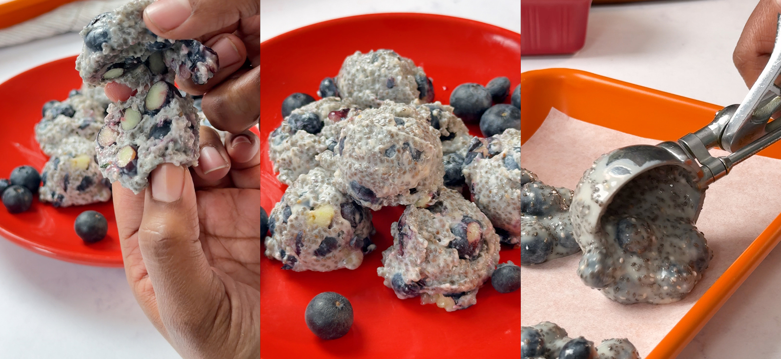 yogurt blueberry clusters